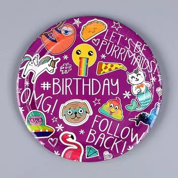 Тарелка бумажная