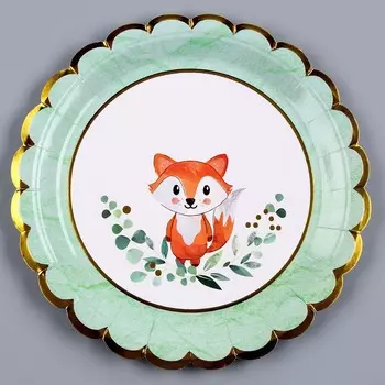 Тарелка бумажная