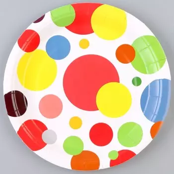 Тарелка бумажная