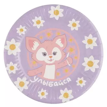 Тарелка бумажная