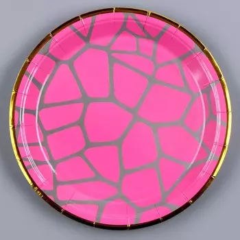 Тарелка бумажная, в наборе 6 шт.