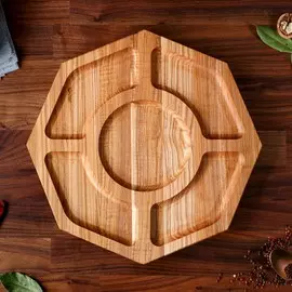 Менажница деревянная