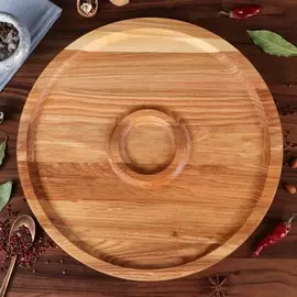 Тарелка-доска для закусок и нарезки