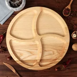 Менажница деревянная