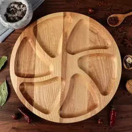 Тарелка-доска для закусок и нарезки