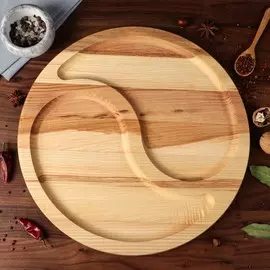 Тарелка-доска для закусок и нарезки