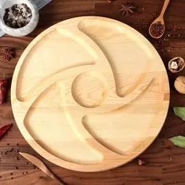 Менажница деревянная