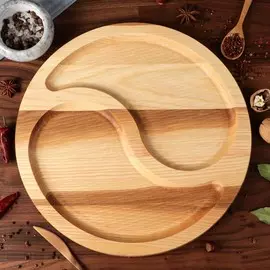 Менажница деревянная