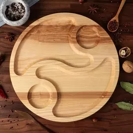 Менажница деревянная