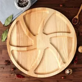 Тарелка-доска для закусок и нарезки