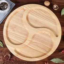 Тарелка-доска для закусок и нарезки