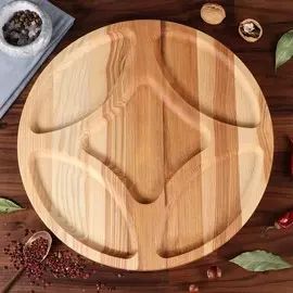 Тарелка-доска для закусок и нарезки