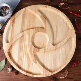 Менажница деревянная