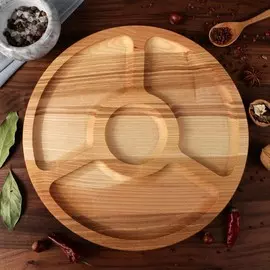 Тарелка-доска для закусок и нарезки