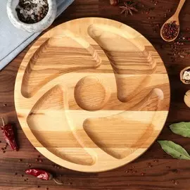 Менажница деревянная