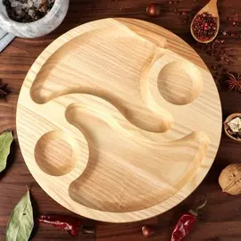 Менажница деревянная