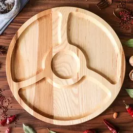 Менажница деревянная