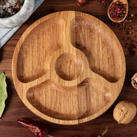 Менажница деревянная