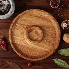 Тарелка-доска для закусок и нарезки