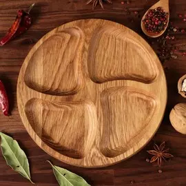 Менажница деревянная