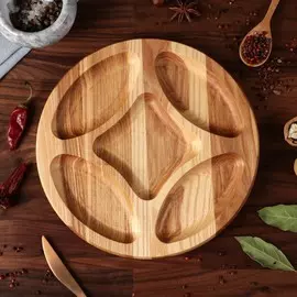 Тарелка-доска для закусок и нарезки