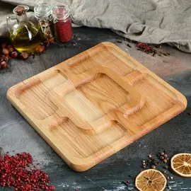 Менажница деревянная