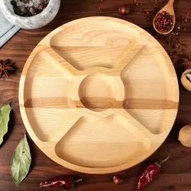 Менажница деревянная