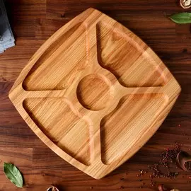 Менажница деревянная