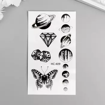 Татуировка на тело черная