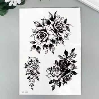 Татуировка на тело черная