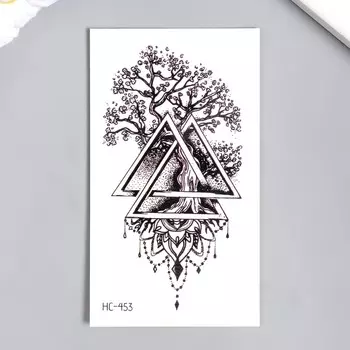 Татуировка на тело черная