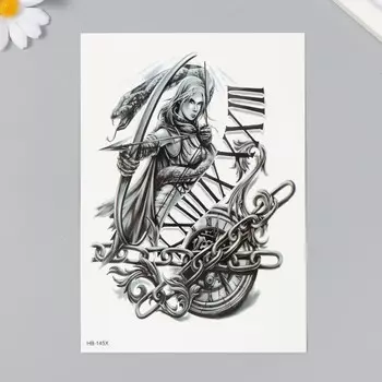 Татуировка на тело черная