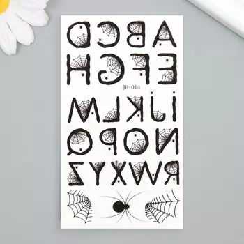 Татуировка на тело черная