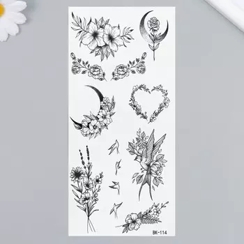 Татуировка на тело черная