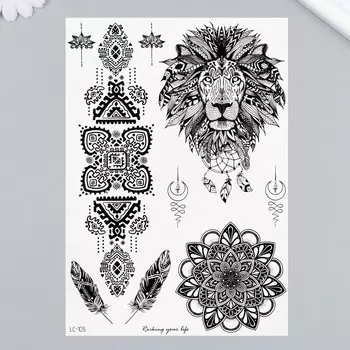 Татуировка на тело черная