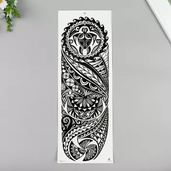 Татуировка на тело черная