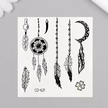 Татуировка на тело черная