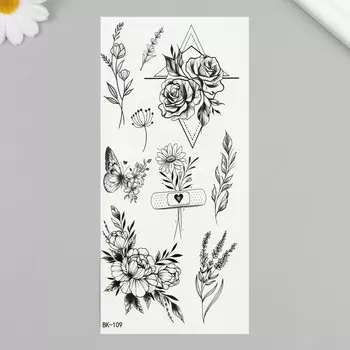 Татуировка на тело черная