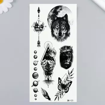 Татуировка на тело черная