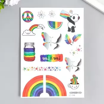 Татуировка на тело цветная