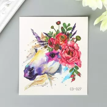 Татуировка на тело цветная