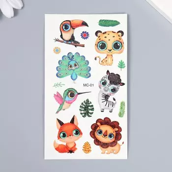 Татуировка на тело цветная