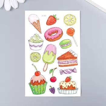 Татуировка на тело цветная