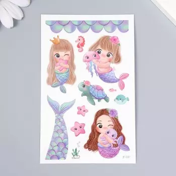 Татуировка на тело цветная