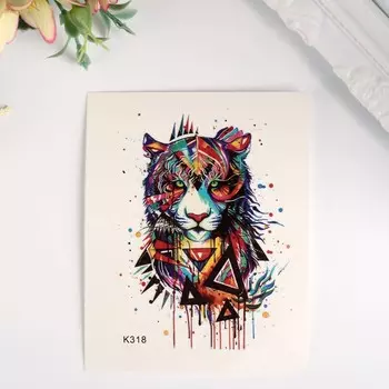 Татуировка на тело цветная