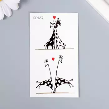 Татуировка на тело цветная