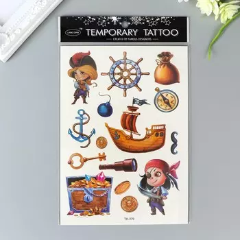 Татуировка на тело цветная