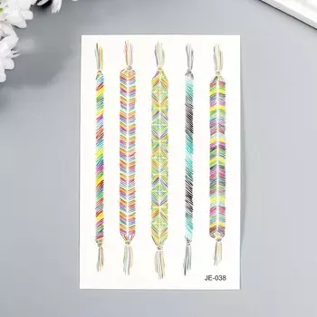 Татуировка на тело цветная