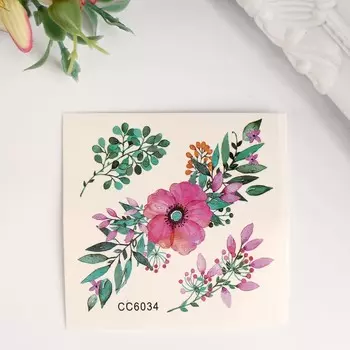 Татуировка на тело цветная