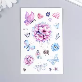 Татуировка на тело цветная